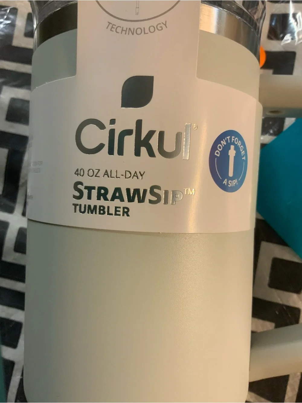 Cirkul StrawSip Tumbler - 40 oz with Handle